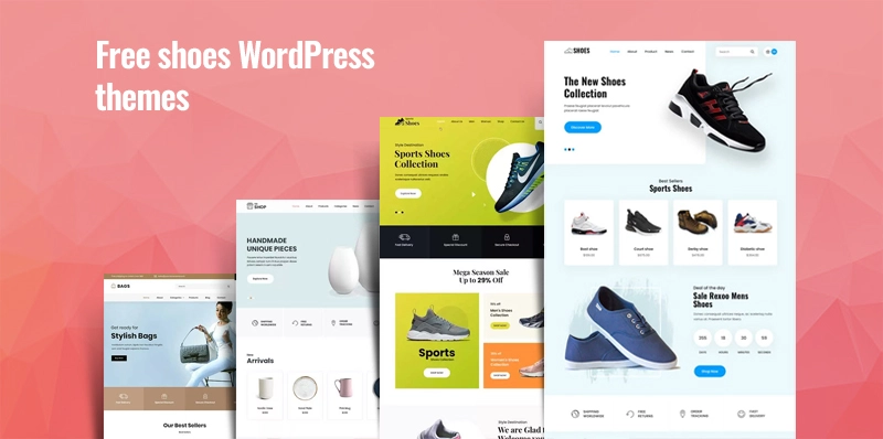Free shoes WordPress themes