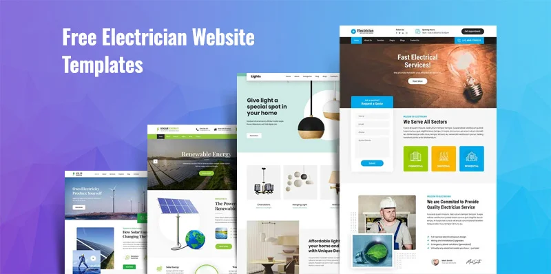 Free-Electrician-Website-Templates