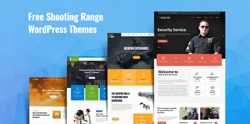 Shooting Range WordPress Themes