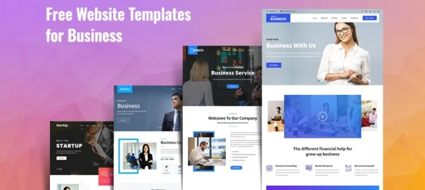 Free Business Website Templates for Businesses