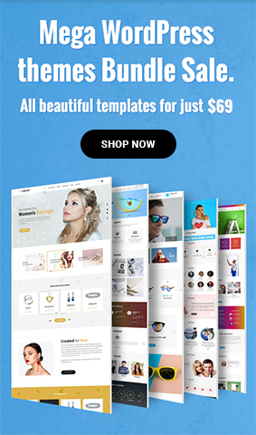 Mega WordPress Themes Bundle Sale